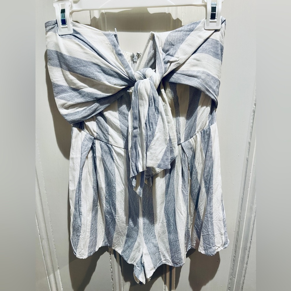 Strapless Summer Romper